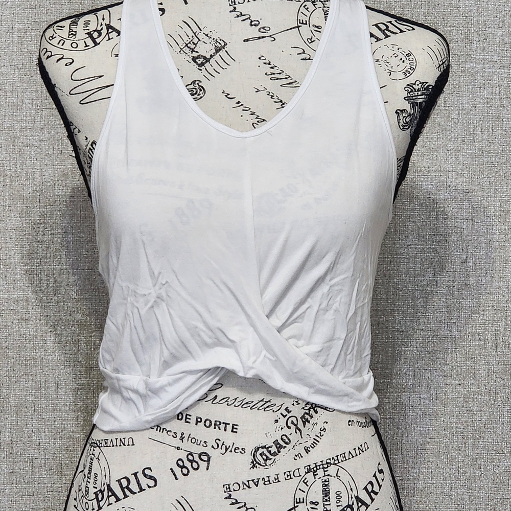 Elegant White Women's Crop Top